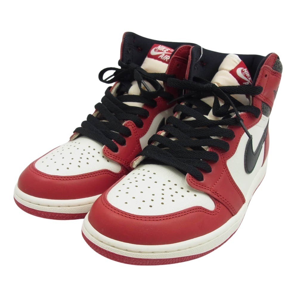NIKE ナイキ DZ5485-612 Air Jordan 1 High OG Chicago エアジョーダン1 ハイ ロスト ファウンド シカゴ ホワイト系 レッド系 27.0cm【美品】【中古】
