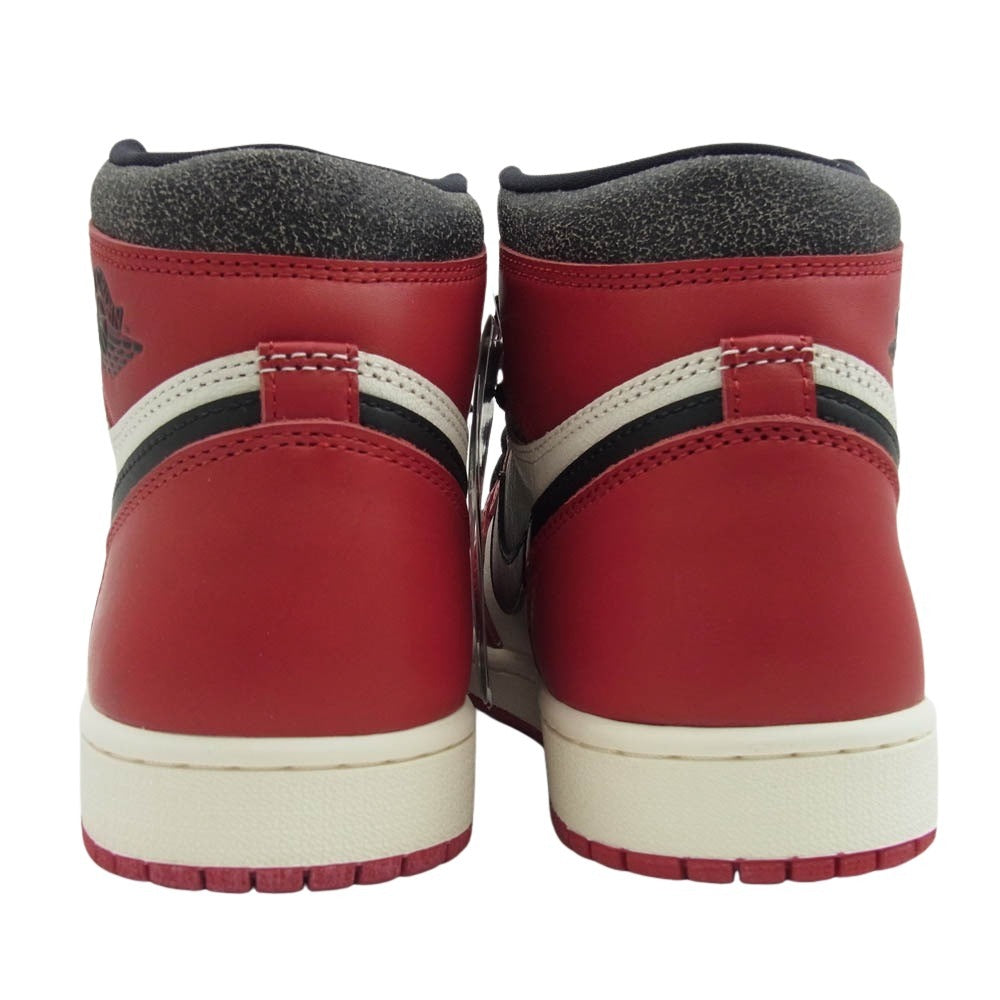 NIKE ナイキ DZ5485-612 Air Jordan 1 High OG Chicago エアジョーダン1 ハイ ロスト ファウンド シカゴ ホワイト系 レッド系 27.0cm【美品】【中古】