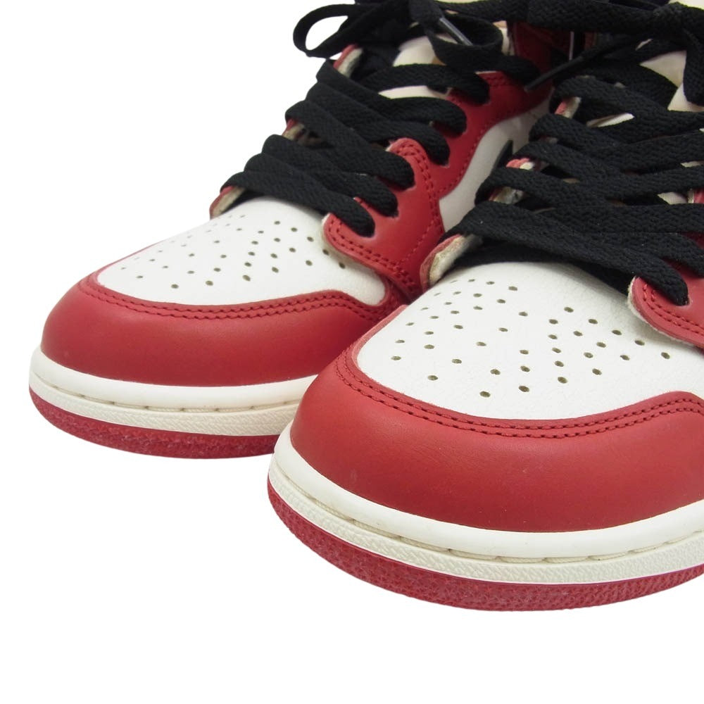 NIKE ナイキ DZ5485-612 Air Jordan 1 High OG Chicago エアジョーダン1 ハイ ロスト ファウンド シカゴ ホワイト系 レッド系 27.0cm【美品】【中古】