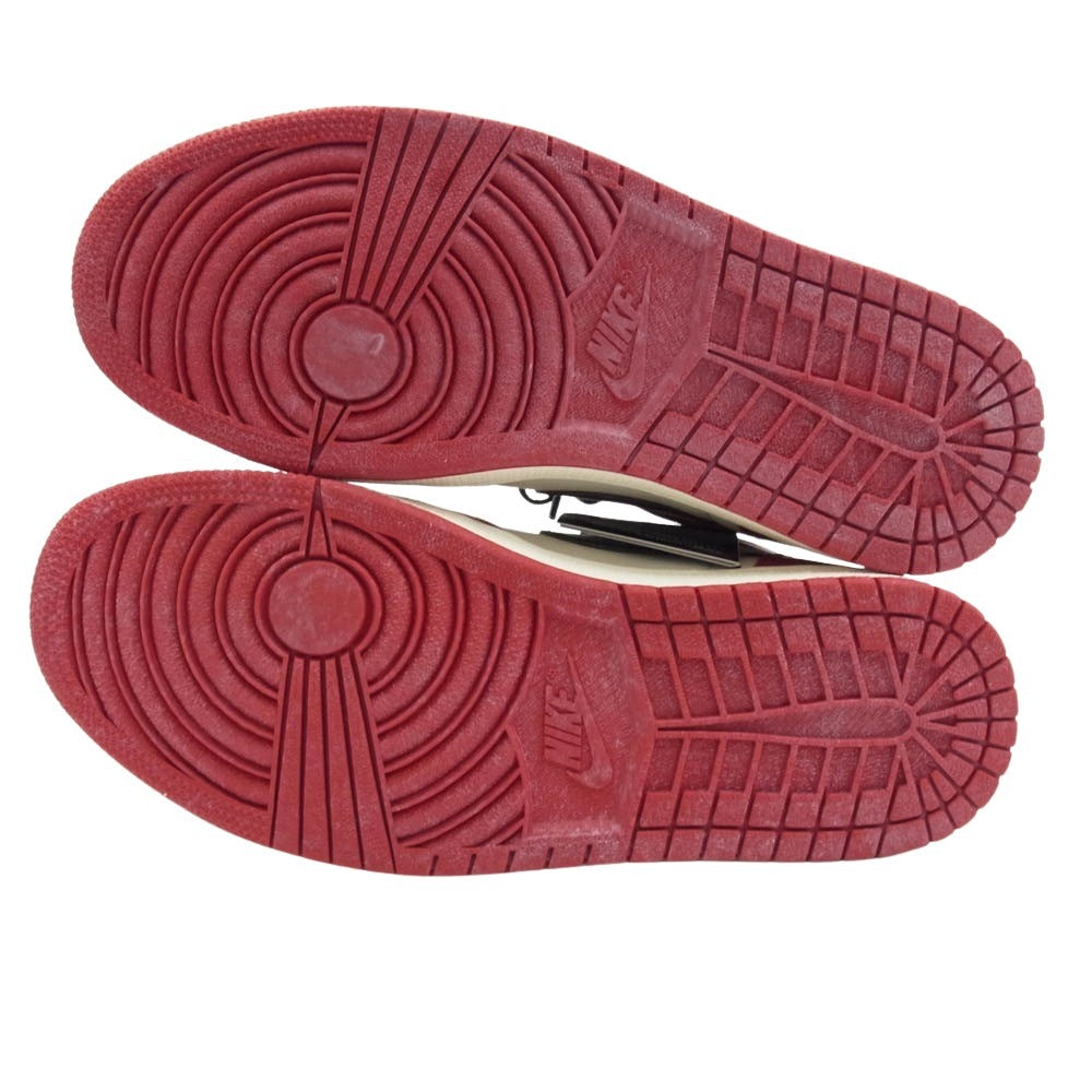 NIKE ナイキ DZ5485-612 Air Jordan 1 High OG Chicago エアジョーダン1 ハイ ロスト ファウンド シカゴ ホワイト系 レッド系 27.0cm【美品】【中古】