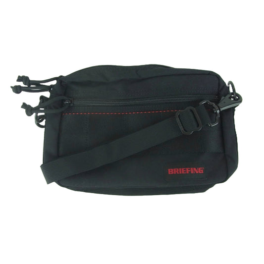BRIEFING ブリーフィング ZIP LINER ジップ ライナー ショルダー バッグ 中国製 ブラック系【美品】【中古】