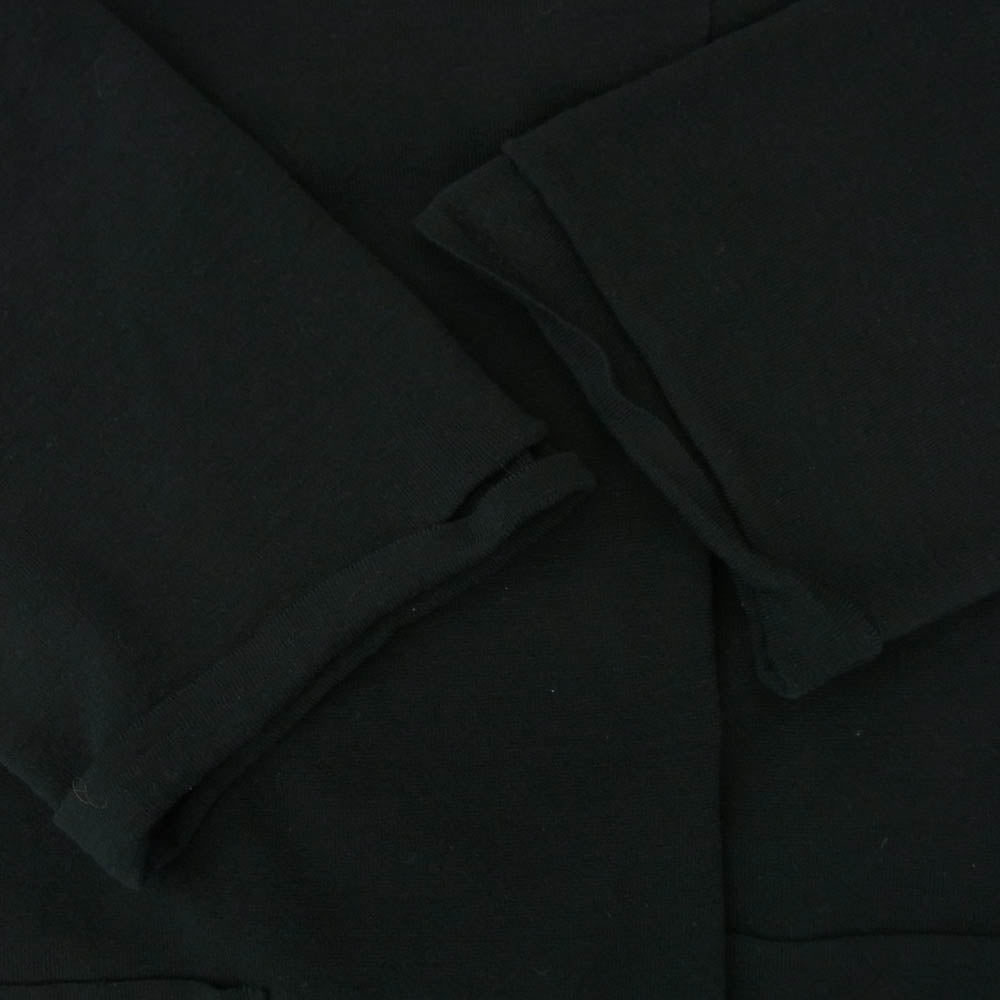 タン 19SS TN19SS022-B ハーフスリーブ 5分袖 ニット シャツ ジャケット ブラック系 FREE【中古】