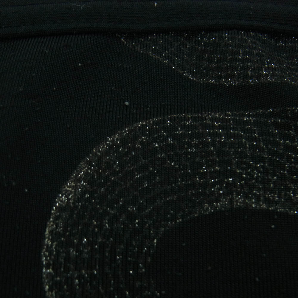 HYSTERIC GLAMOUR ヒステリックグラマー 3CR-0850 HYSTERICS ヒステリックス 90s スネーク ラメ チューブトップ ブラック系 FREE【中古】