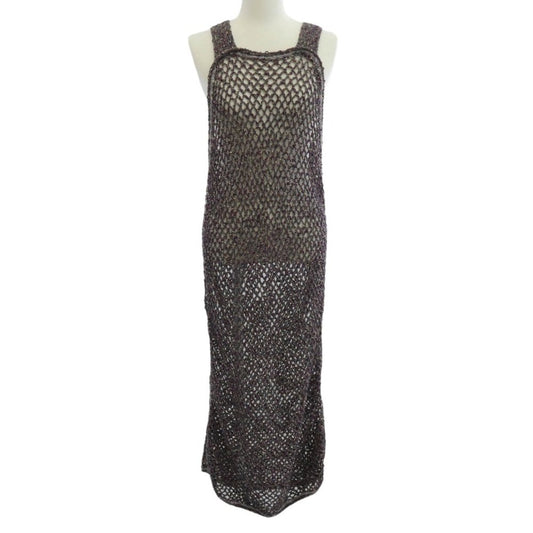 FUMIKA UCHIDA フミカウチダ FU-L-KT006 MESH NT TANK DRESS メッシュニット タンクドレス ワンピース マルチカラー系 36【中古】