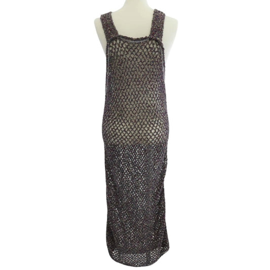 FUMIKA UCHIDA フミカウチダ FU-L-KT006 MESH NT TANK DRESS メッシュニット タンクドレス ワンピース マルチカラー系 36【中古】