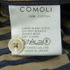 COMOLI コモリ 16AW J03-02002 ロンドンストライプ バンドカラー 長袖 シャツ コモリシャツ ベージュ系 ネイビー系 2【中古】