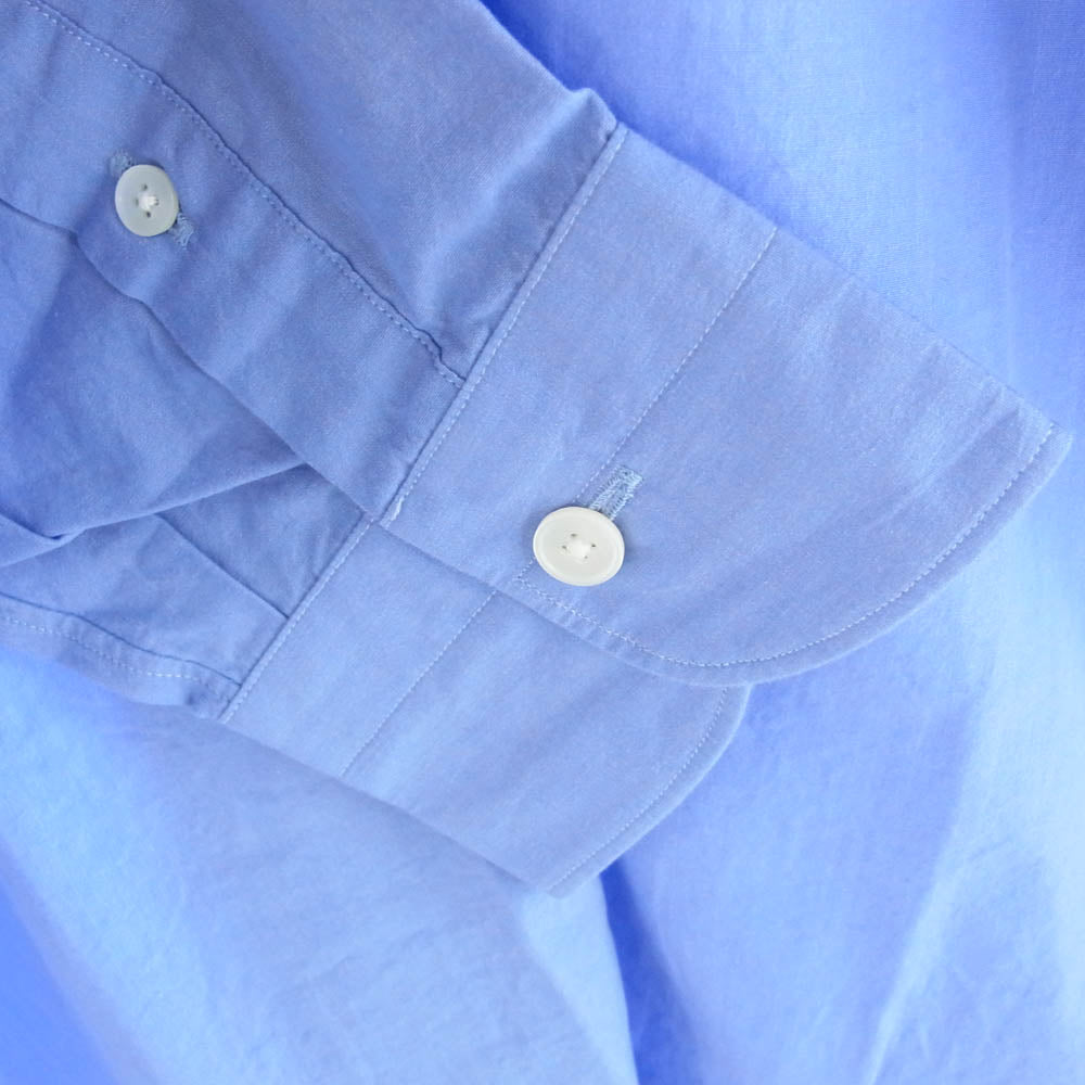 COMOLI コモリ 22SS V01-02002 バンドカラー コモリシャツ SAX  