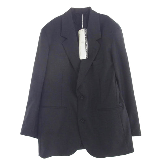 アダルトオリエンテッドローブス 24SS 11-22410251 New Milton Keynes ウール 2B テーラードジャケット チャコールグレー チャコール系 3【新古品】【未使用】【中古】