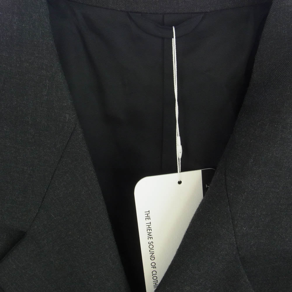 アダルトオリエンテッドローブス 24SS 11-22410251 New Milton Keynes ウール 2B テーラードジャケット チャコールグレー チャコール系 3【新古品】【未使用】【中古】