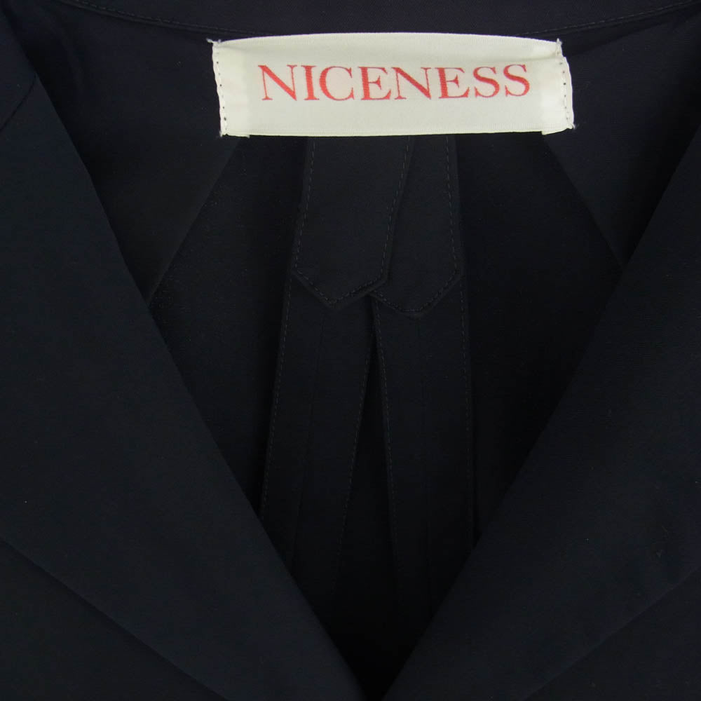 ナイスネス 21SS NN-O01S21 GINGER シングル 2B テーラードジャケット ネイビー系 M【中古】