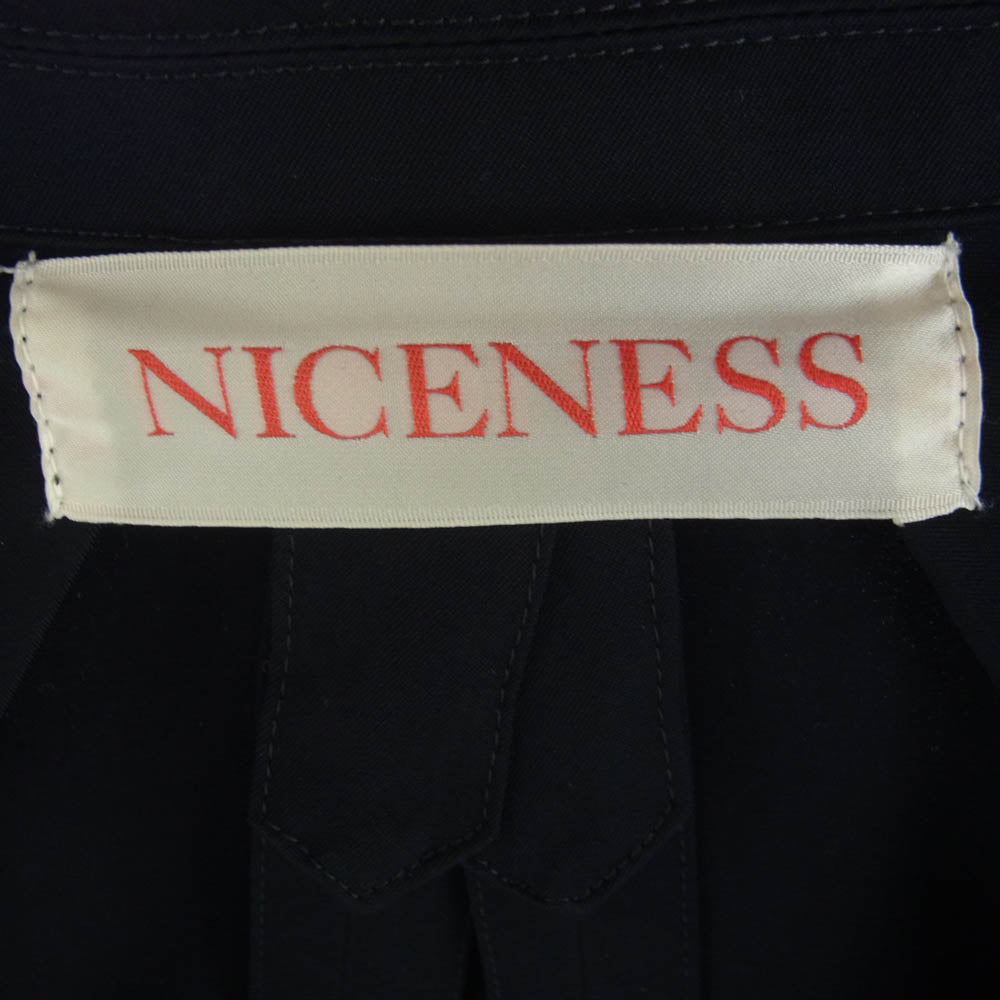 ナイスネス 21SS NN-O01S21 GINGER シングル 2B テーラードジャケット ネイビー系 M【中古】