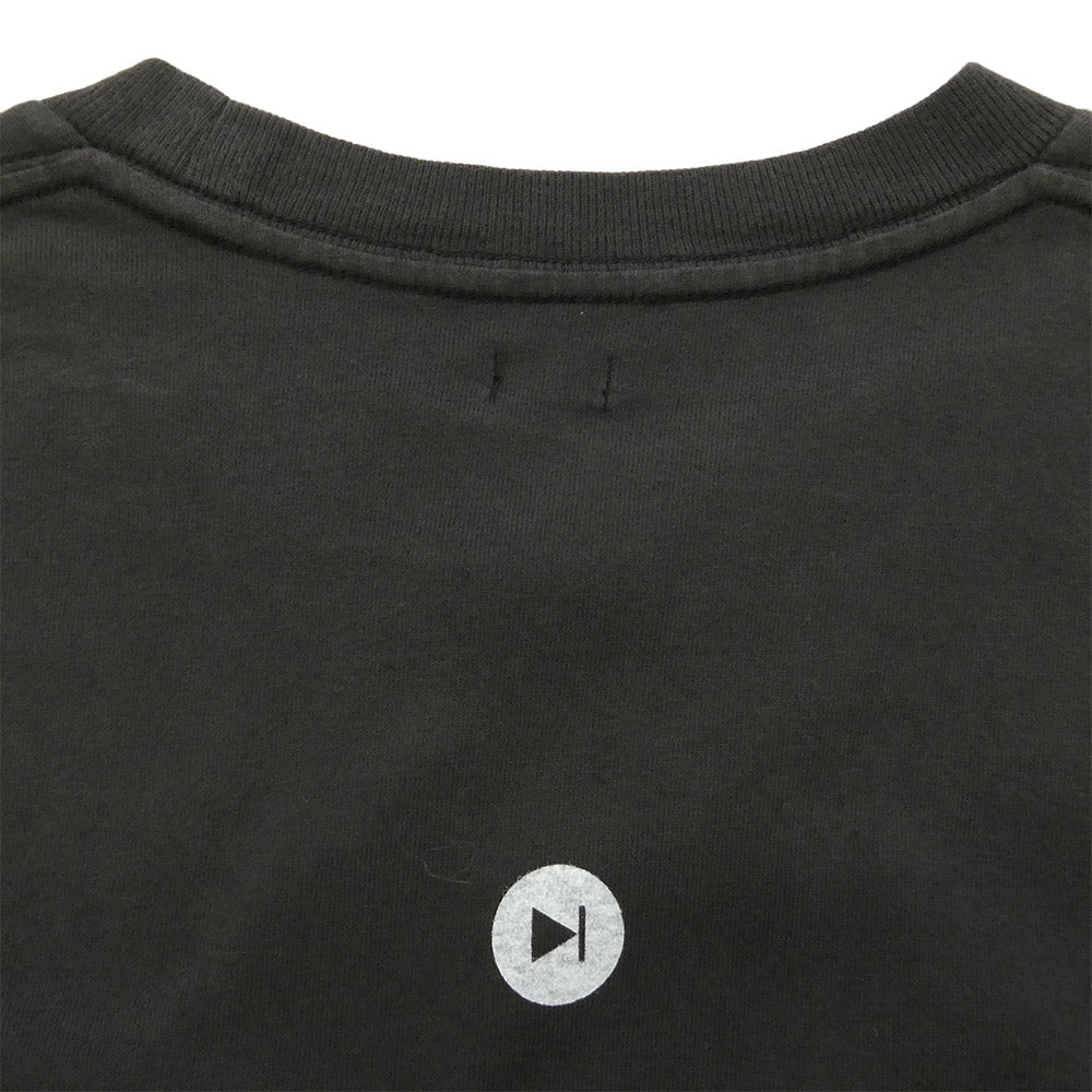 SEQUEL シークエル 22SS SQ-22SS-ST-18 T-SHIRT BLACK プリント 半袖 Tシャツ ブラック系 XL【中古】