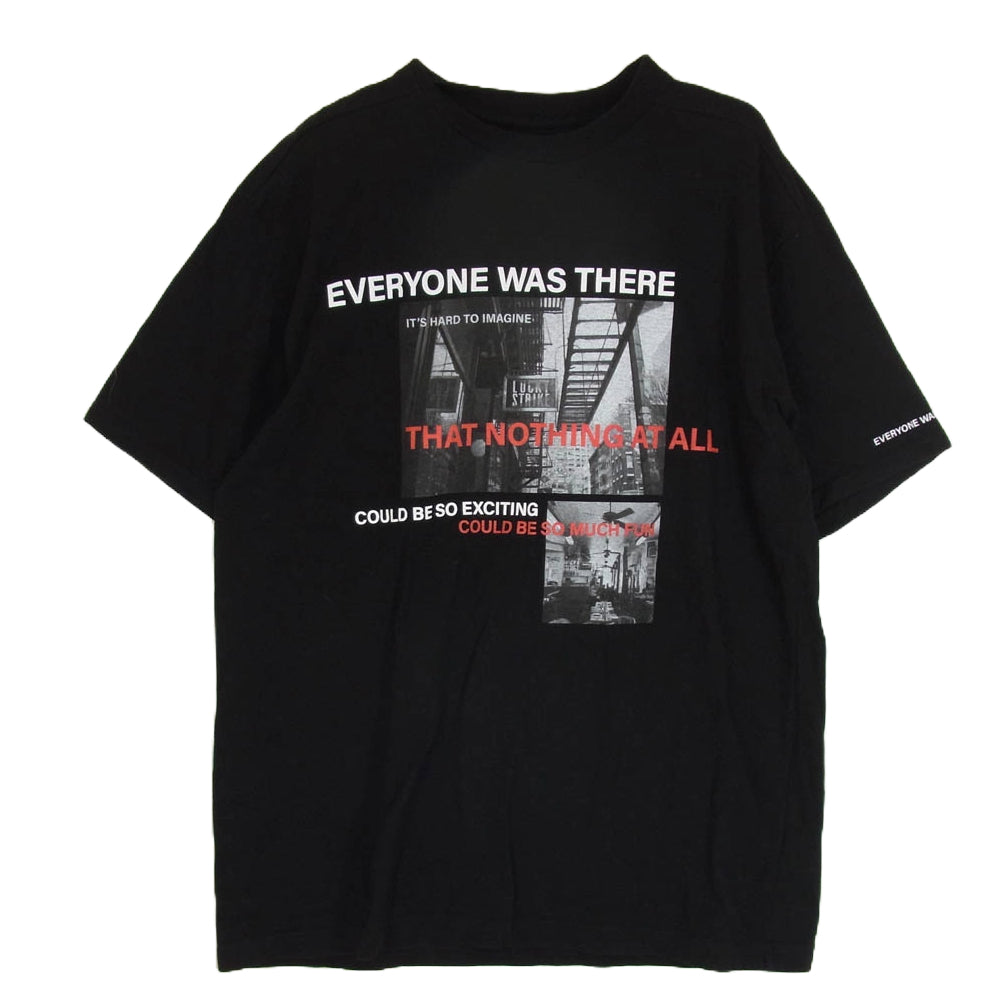 SEQUEL シークエル 21SS SQ-21SS-ST-01 プリント 半袖 Tシャツ ブラック系 XL【中古】