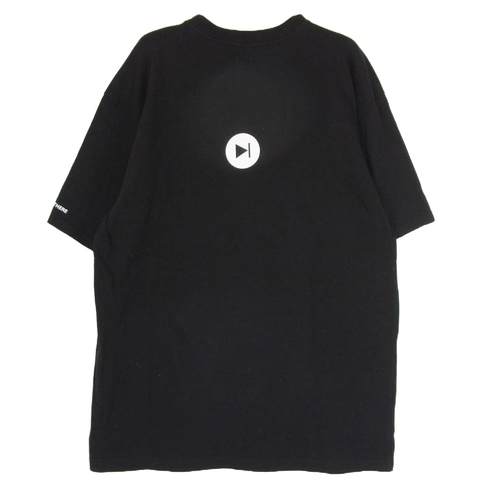 SEQUEL シークエル 21SS SQ-21SS-ST-01 プリント 半袖 Tシャツ ブラック系 XL【中古】