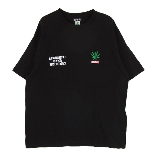 WACKO MARIA ワコマリア × 舐達麻 HIGHTIME プリント 半袖 Tシャツ ブラック系 XL【中古】