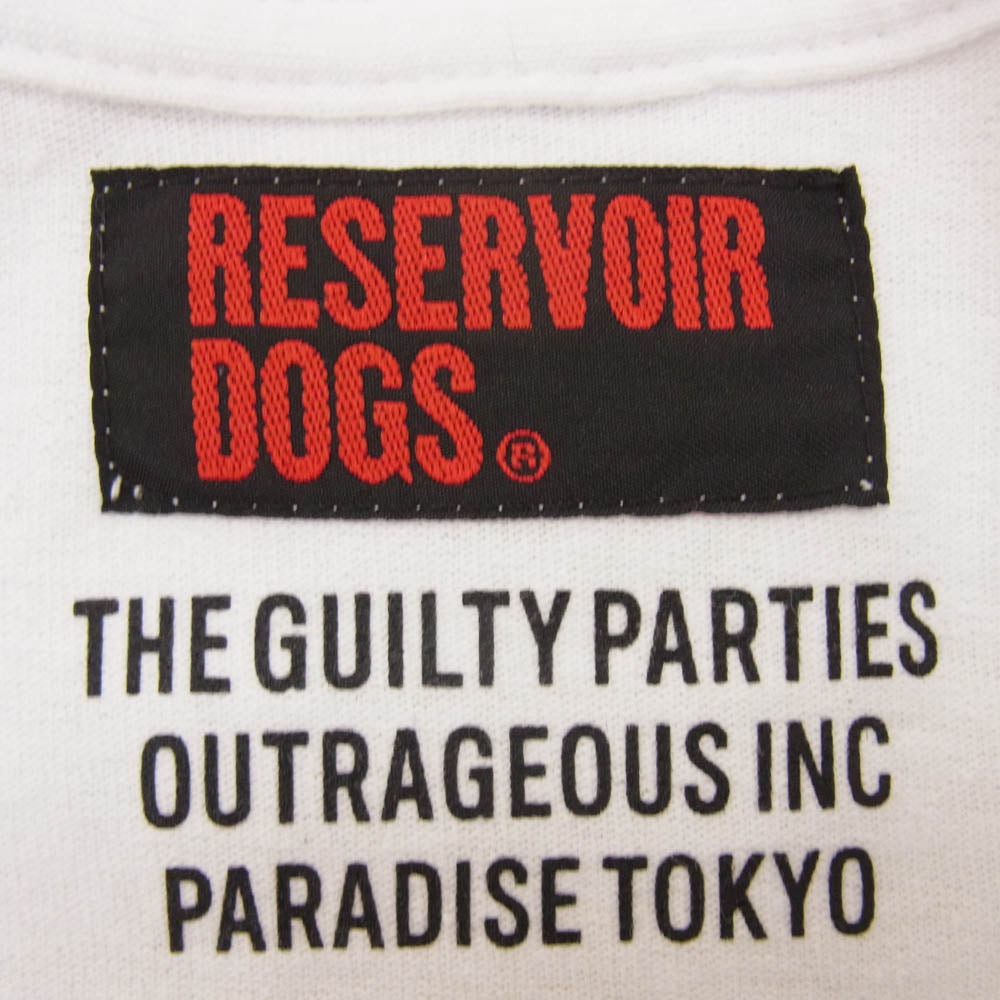 WACKO MARIA ワコマリア 24SS RESERVOIR DOGS T-SHIRT TYPE-1 レザボアドッグス フォトプリント 半袖 Tシャツ ホワイト系 XL【中古】
