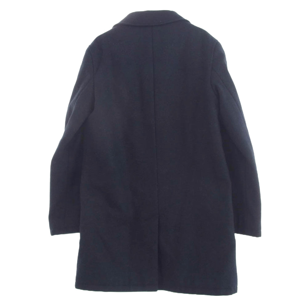 A.P.C. アーペーセー 24211-22162 ウール ステンカラー コート ネイビー系 XS【中古】