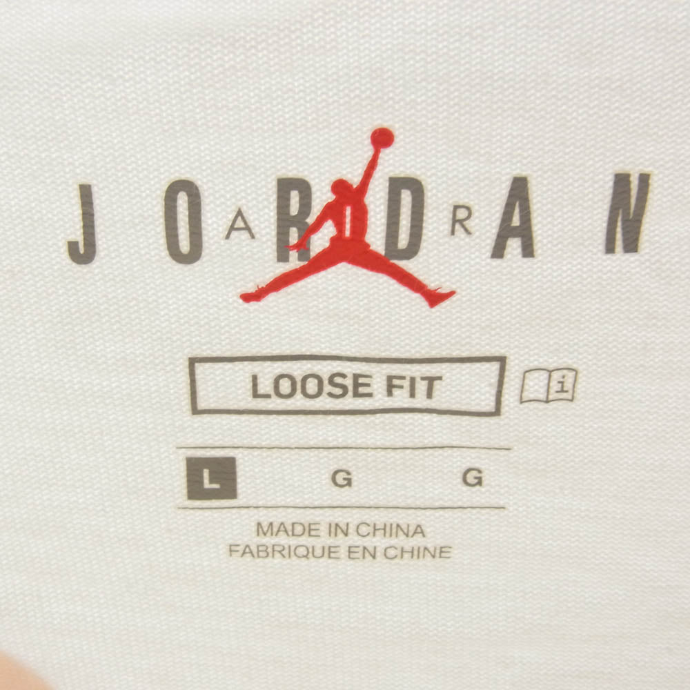 NIKE ナイキ 20AW DA2981-094 × fragment design フラグメントデザイン long sleeve tee 長袖 Tシャツ ホワイト系 L【中古】