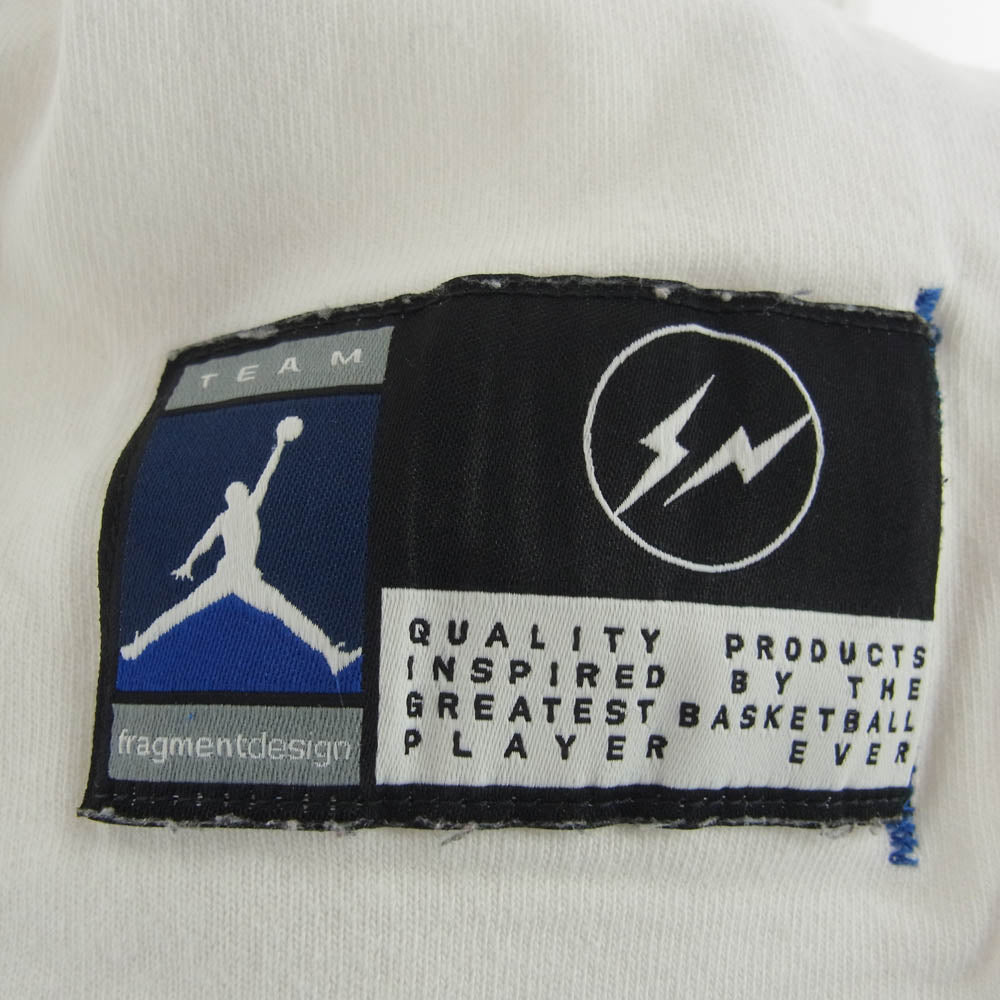 NIKE ナイキ 20AW DA2981-094 × fragment design フラグメントデザイン long sleeve tee 長袖 Tシャツ ホワイト系 L【中古】