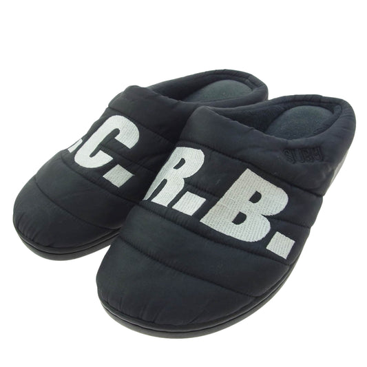 F.C.R.B. エフシーアールビー × SUBU スブ SANDALS キルティングアッパー サンダル ブラック系 S【中古】