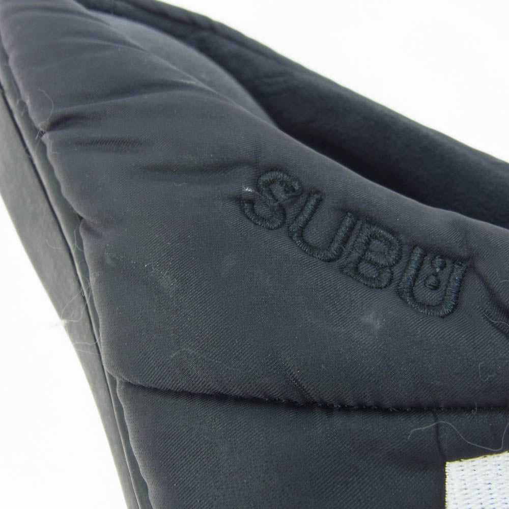 F.C.R.B. エフシーアールビー × SUBU スブ SANDALS キルティングアッパー サンダル ブラック系 S【中古】
