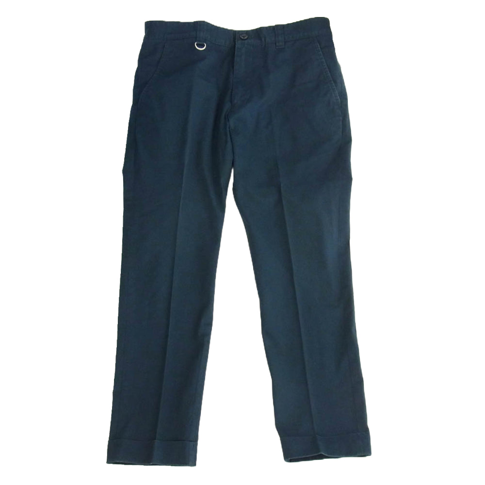 uniform experiment ユニフォームエクスペリメント UE-160023 UE-160024 コットン テーラード ジャケット パンツ セットアップ ネイビー系 1【中古】