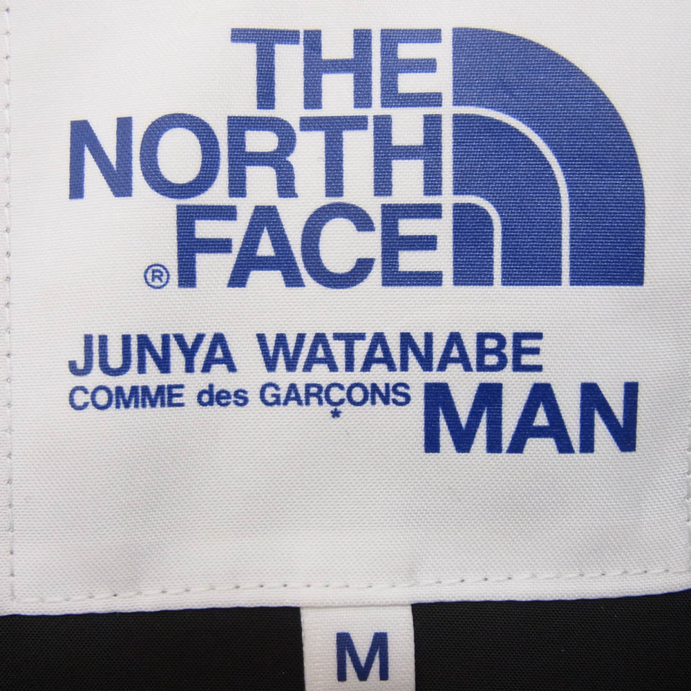 JUNYA WATANABE COMME des GARCONS MAN ジュンヤワタナベコムデギャルソンマン AD2017 WA-J904 × THE NORTH FACE ノースフェイス バックロゴ ゴアテックス ジャケット ブラック系 M【中古】