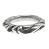 CHROME HEARTS クロムハーツ（原本無） SCRL BAND スクロールバンド リング シルバー系 7号【中古】