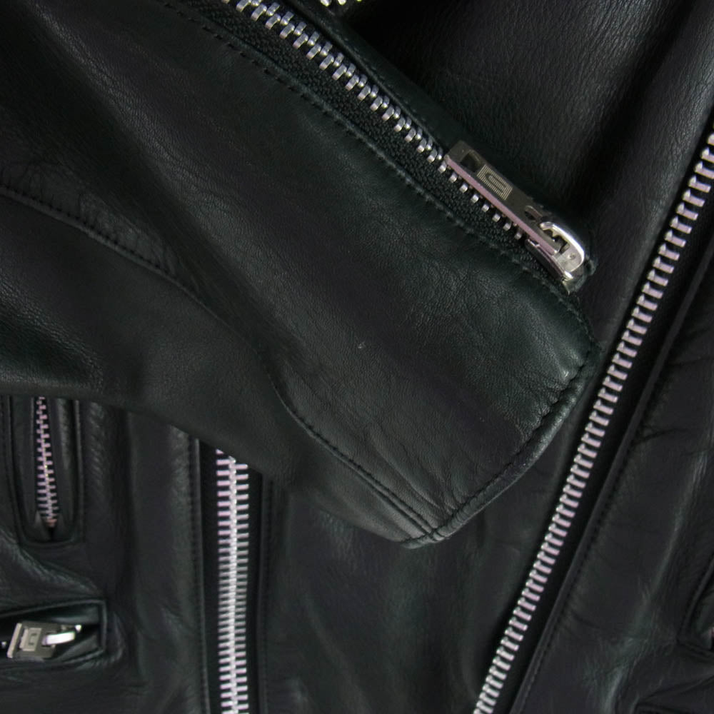 UNDERCOVER アンダーカバー 9201 undercoverism アンダーカバイズム Double riders jacket ダブル ライダース ジャケット ブラック系 1【中古】