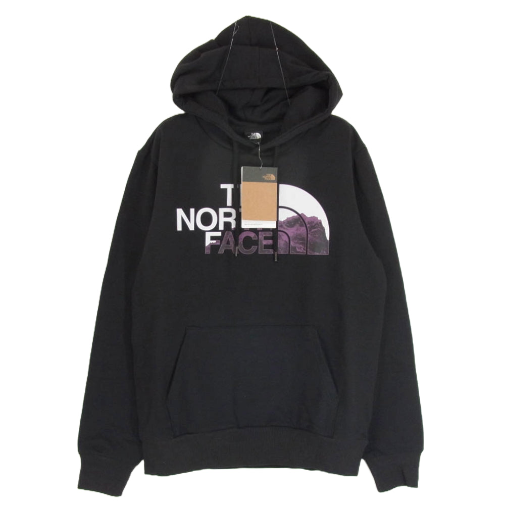 THE NORTH FACE ノースフェイス NF0A5IWP LOGO PLAY HOODIE プルオーバー フーディー パーカー ブラック系 S【極上美品】【中古】