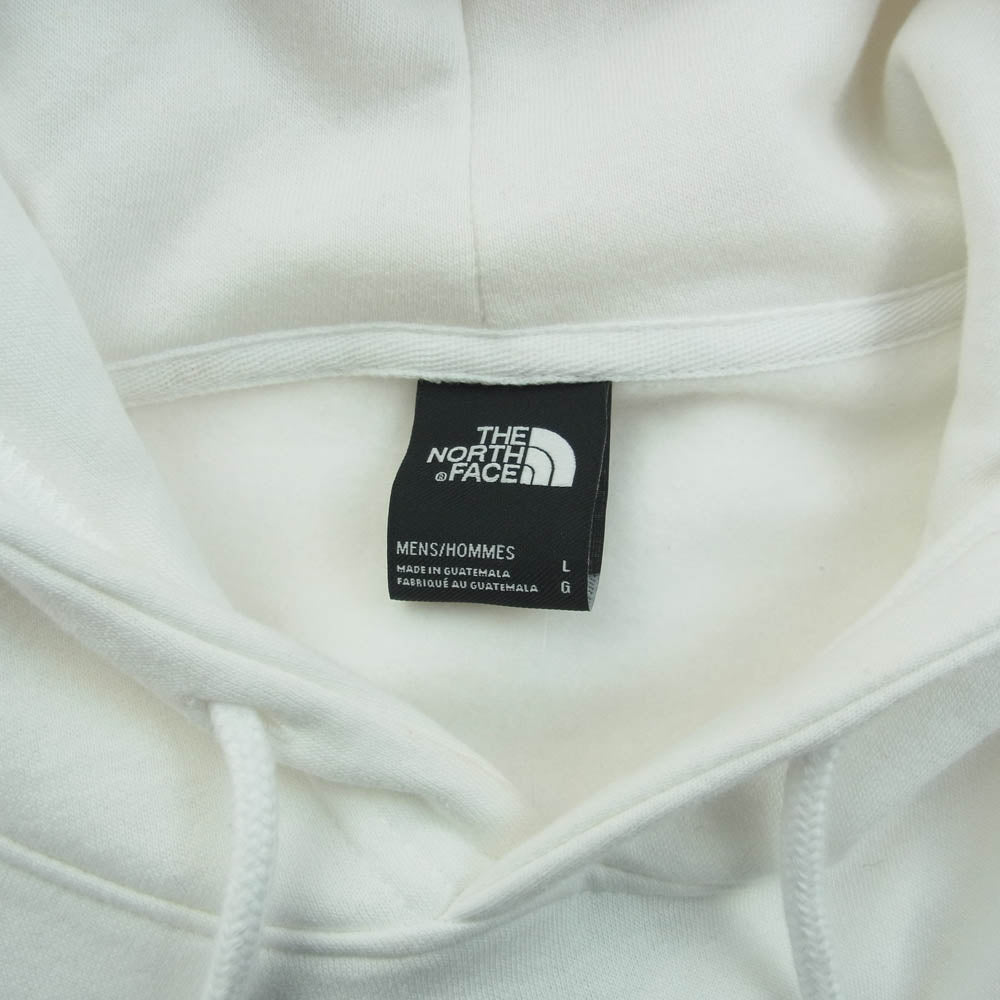 THE NORTH FACE ノースフェイス NF0A7QCKFN4 PRIDE PO HOODIE プライド プルオーバー フーディー パーカー ホワイト系 L【極上美品】【中古】