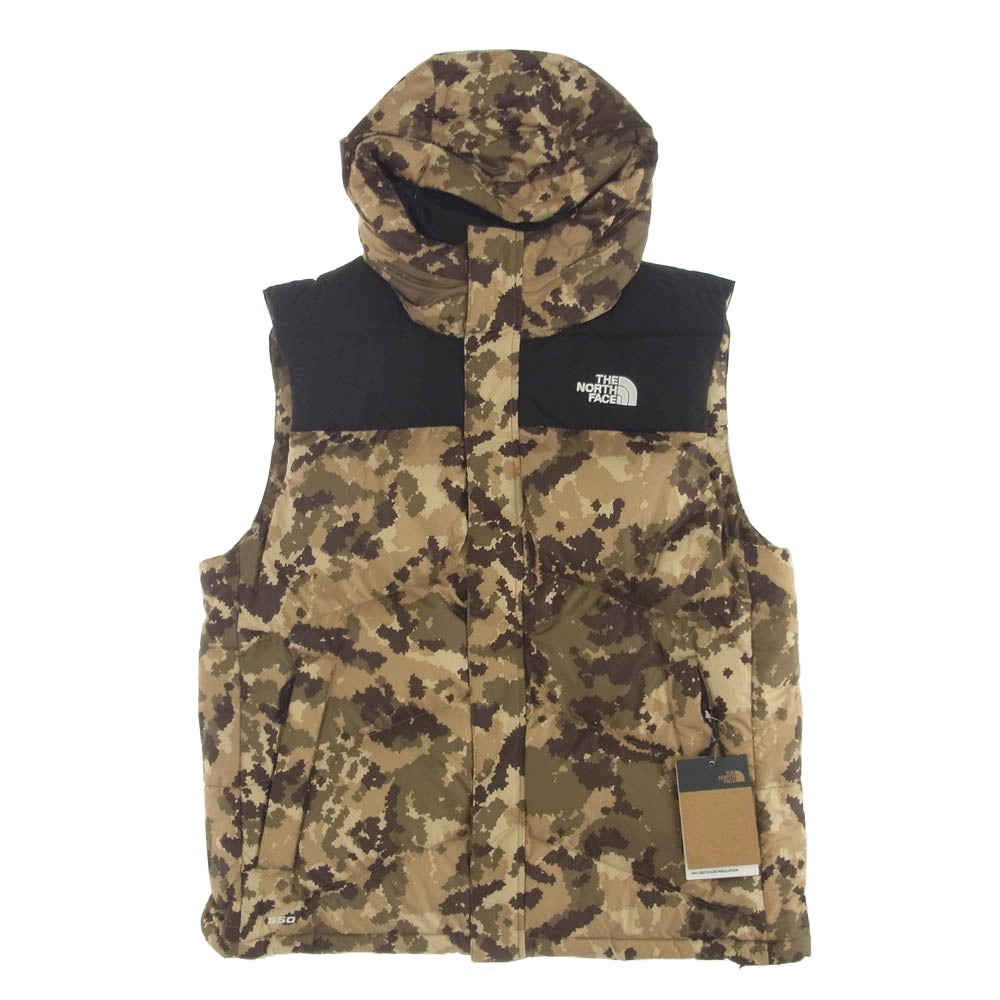THE NORTH FACE ノースフェイス NF0A4QZ2SX1 BALHAM DOWN VEST バルハム ダウン ベスト ブラック系 グリーン系 M【極上美品】【中古】