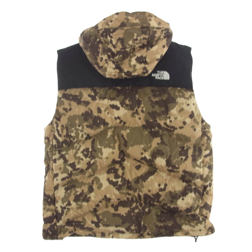 THE NORTH FACE ノースフェイス NF0A4QZ2SX1 BALHAM DOWN VEST バルハム ダウン ベスト ブラック系 グリーン系 M【極上美品】【中古】