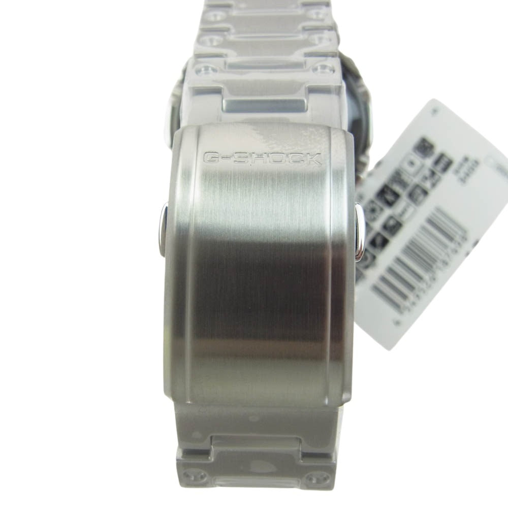 G-SHOCK ジーショック GMW-B5000D-1JF フルメタル デジタル時計 シルバー系【新古品】【未使用】【中古】