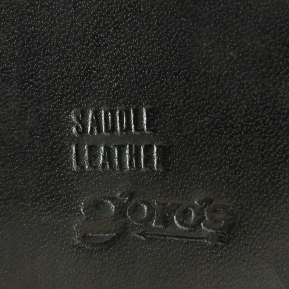 goro's ゴローズ サドルレザー コンチョ ロングウォレット 長財布 ブラック系【中古】