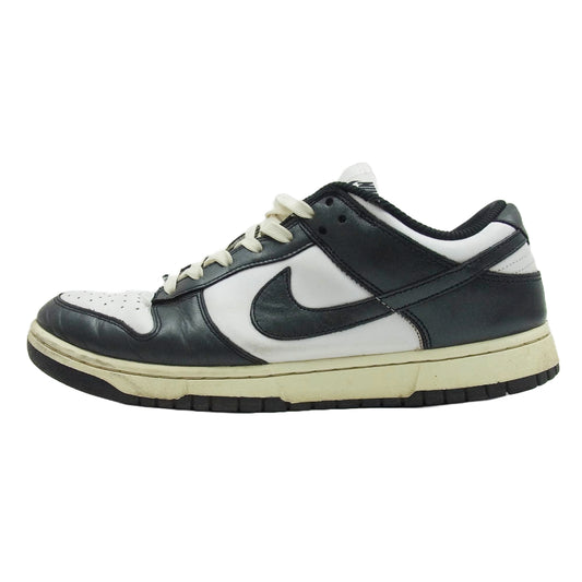 NIKE ナイキ FQ8899-100 Women's ウィメンズ Dunk Low ダンク ロー PRM Vintage Black and White Panda ヴィンテージ ブラック アンド ホワイト パンダ スニーカー ブラック系 ホワイト系 28.5cm【中古】