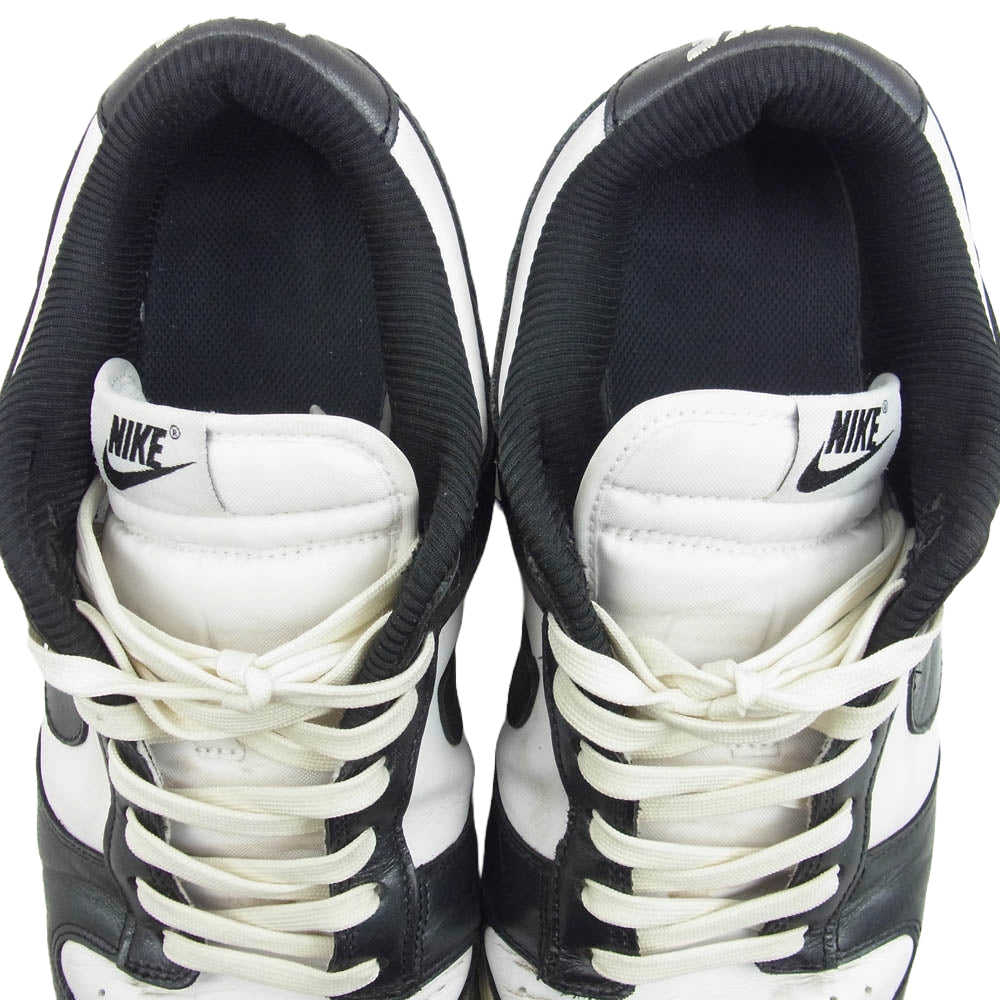 NIKE ナイキ FQ8899-100 Women's ウィメンズ Dunk Low ダンク ロー PRM Vintage Black and White Panda ヴィンテージ ブラック アンド ホワイト パンダ スニーカー ブラック系 ホワイト系 28.5cm【中古】