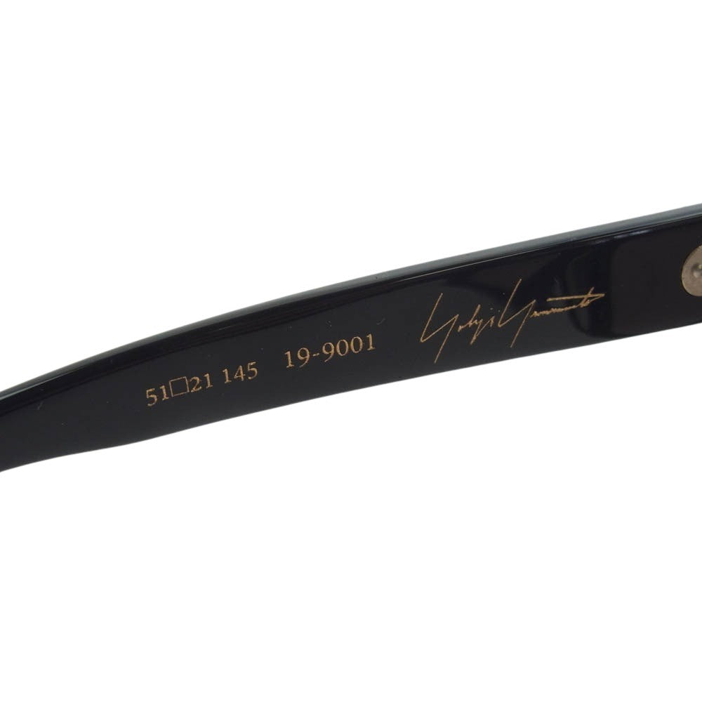 Yohji Yamamoto ヨウジヤマモト 19-9001 サングラス アイウェア ブラック系【中古】