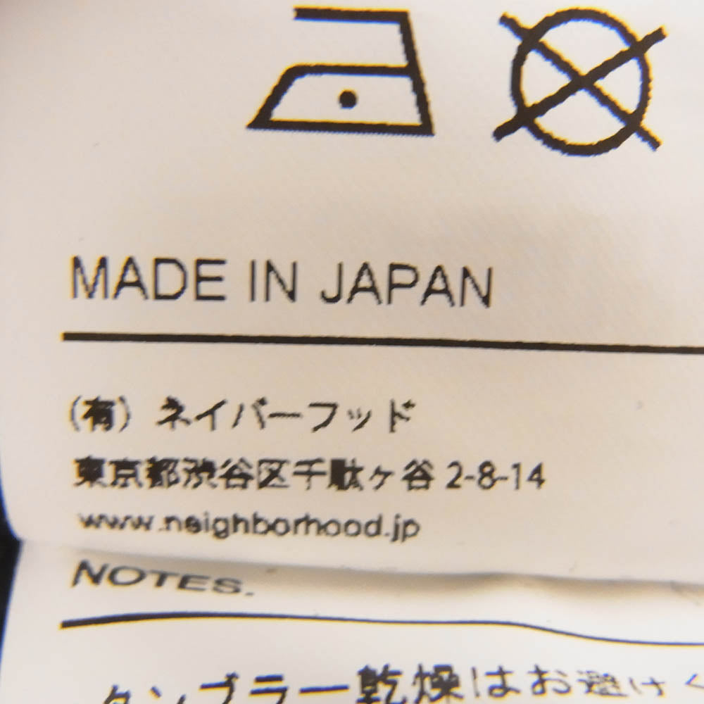 Yohji Yamamoto ヨウジヤマモト × NEIGHBORHOOD ネイバーフッド HS-T83-288 232YAYYN-CSM01S プリント スウェット プルオーバー パーカー ブラック系 L【中古】