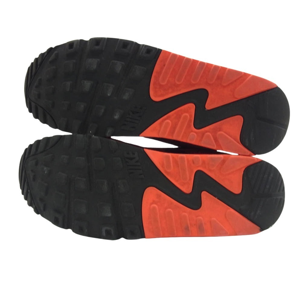 NIKE ナイキ AQ0926-001 × ATMOS アトモス AIR MAX 90 WE LOVE NIKE エアマックス90 ウィーラブナイキ スニーカー ブラック系 レッド系 27.5cm【中古】