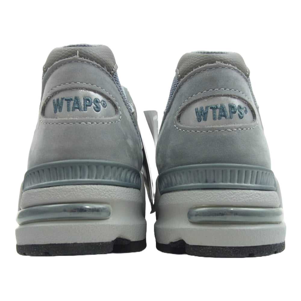 WTAPS ダブルタップス M990WT2  New Balance ニューバランス 990V2 【フェイクバスターズ鑑定済】ロゴ刺繍 ローカット スニーカー グレー系 27cm【新古品】【未使用】【中古】