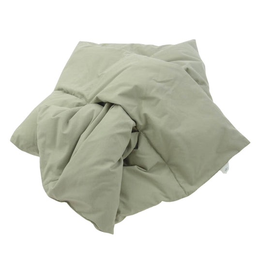 STUDIO NICHOLSON スタジオニコルソン 21AW SN-708 ECODOWN TECH COTTON PADDED SCARF PLUME ダウン マフラー ベージュ系【中古】