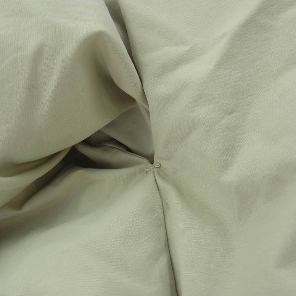 STUDIO NICHOLSON スタジオニコルソン 21AW SN-708 ECODOWN TECH COTTON PADDED SCARF PLUME ダウン マフラー ベージュ系【中古】