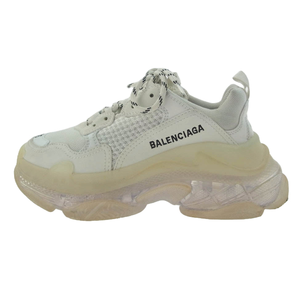 BALENCIAGA バレンシアガ 544351 triple s トリプルエス スニーカー ホワイト ホワイト系 23cm【中古】