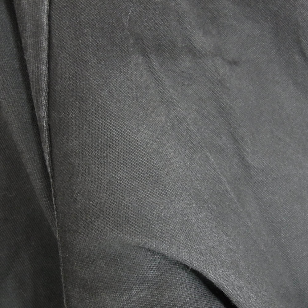 ATTACHMENT アタッチメント 21AW AJ12-221 MERCERIZATION JERSEY PAINT DYE L/S T-SHIRT バイカラー ペイント カットソー 長袖 ブラック系 3【中古】