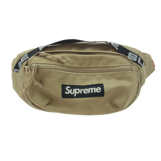 Supreme シュプリーム 18SS Waist Bag ウエストバッグ ベージュ系【中古】