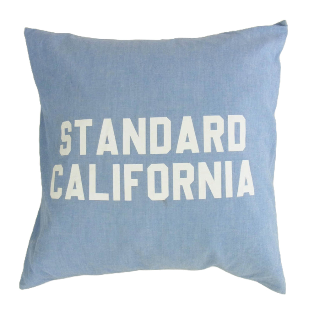 STANDARD CALIFORNIA スタンダードカリフォルニア ロゴ プリント クッション【中古】