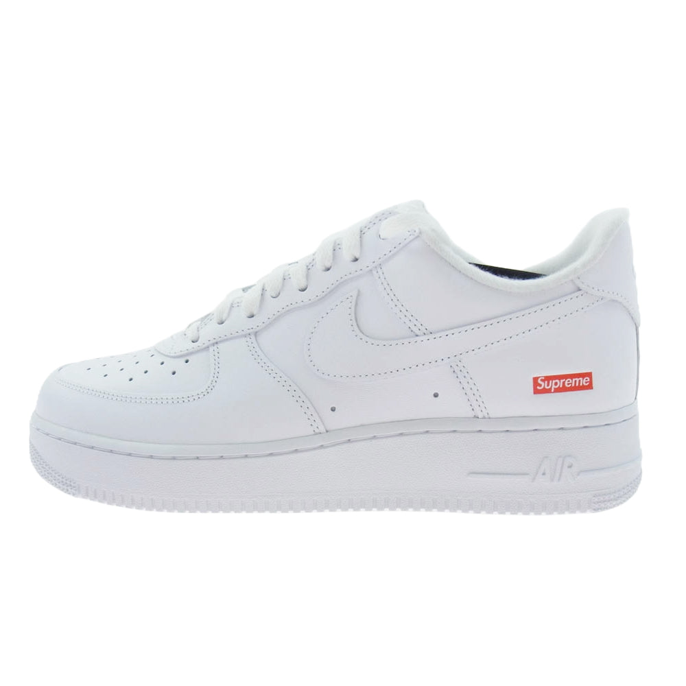 Supreme シュプリーム CU9225-100 NIKE ナイキ AIR FORCE1 LOW SP エアフォース ローカット スニーカー ホワイト系 27cm【新古品】【未使用】【中古】