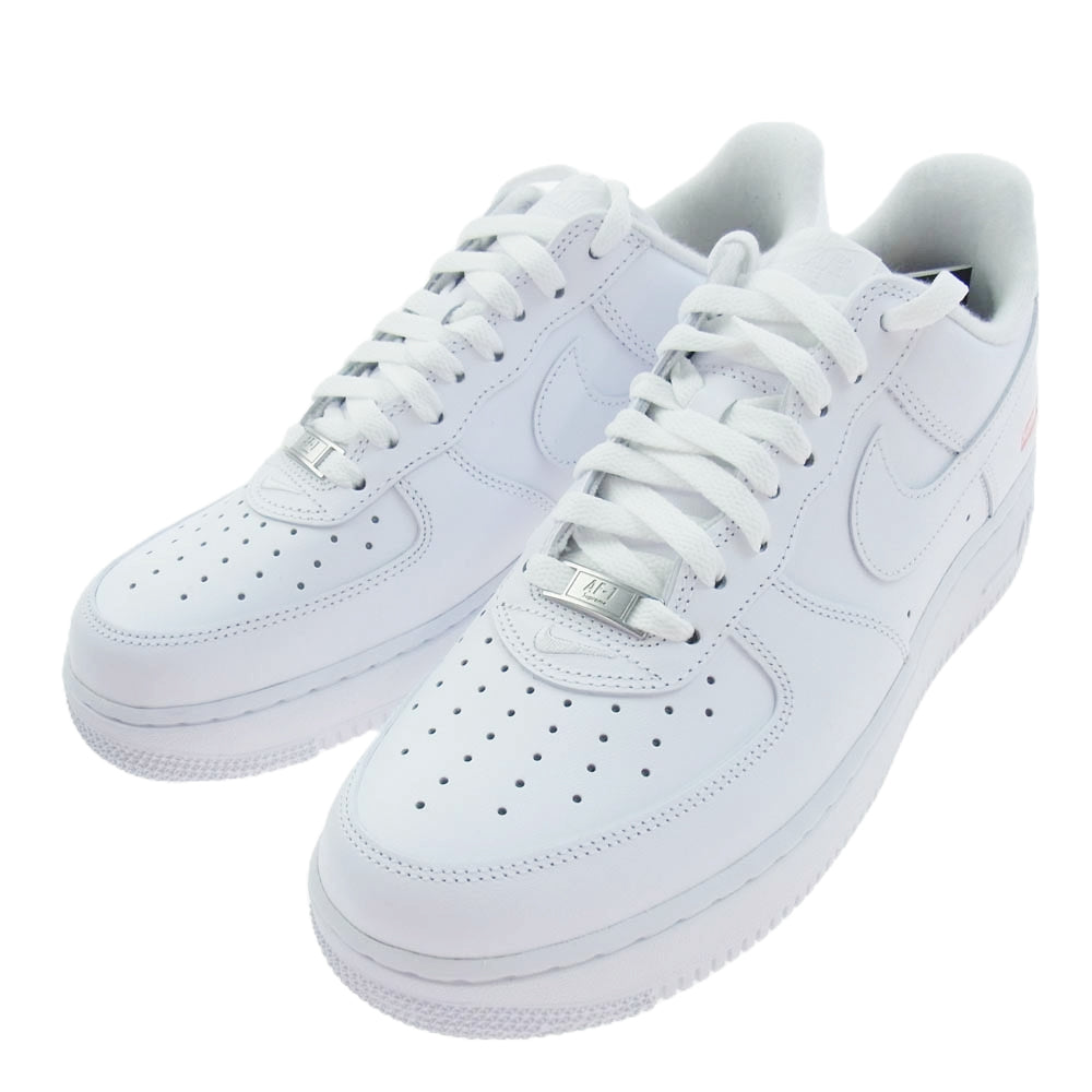 Supreme シュプリーム CU9225-100 NIKE ナイキ AIR FORCE1 LOW SP エアフォース ローカット スニーカー ホワイト系 27cm【新古品】【未使用】【中古】