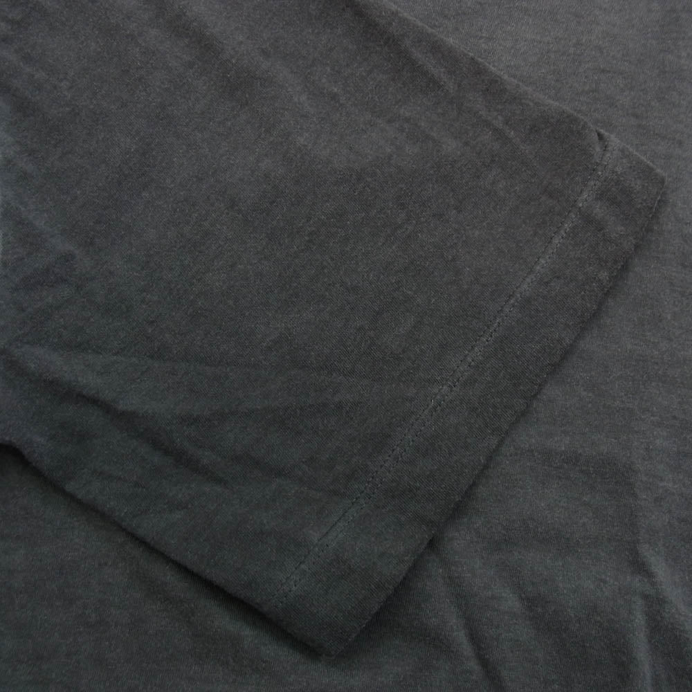MAISON MARGIELA メゾンマルジェラ 20SS S30GC0704 10ライン 四つタグ ガーメントダイ オーバーサイズ クルーネック 半袖 Tシャツ カットソー グレー系 チャコール系 46【中古】